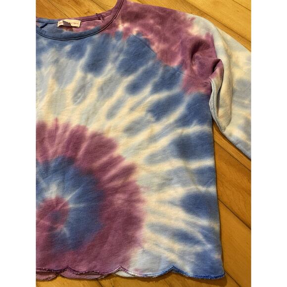 Design History Tie Dye Cropped Sweatshirt - Picture 2 of 5